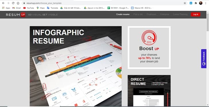3 trang web tạo CV miễn phí